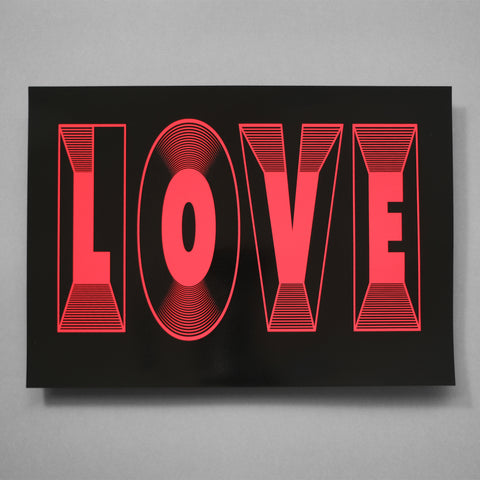 Designed and printed with LOVE at the White Duck Editions studio, this edition is comprised of beautiful Somerset cotton paper and highly glossy enamel ink. Printed in four distinct colourways, this is a print edition set to carry us through to a brighter 2021. 2 col screen print A3 (42cm x 29.7cm) 310gsm Tub-sized Somerset Satin 100% cotton paper Limited editions of 15